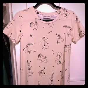 Rachel Antonoff T-shirt dress yee-haw
